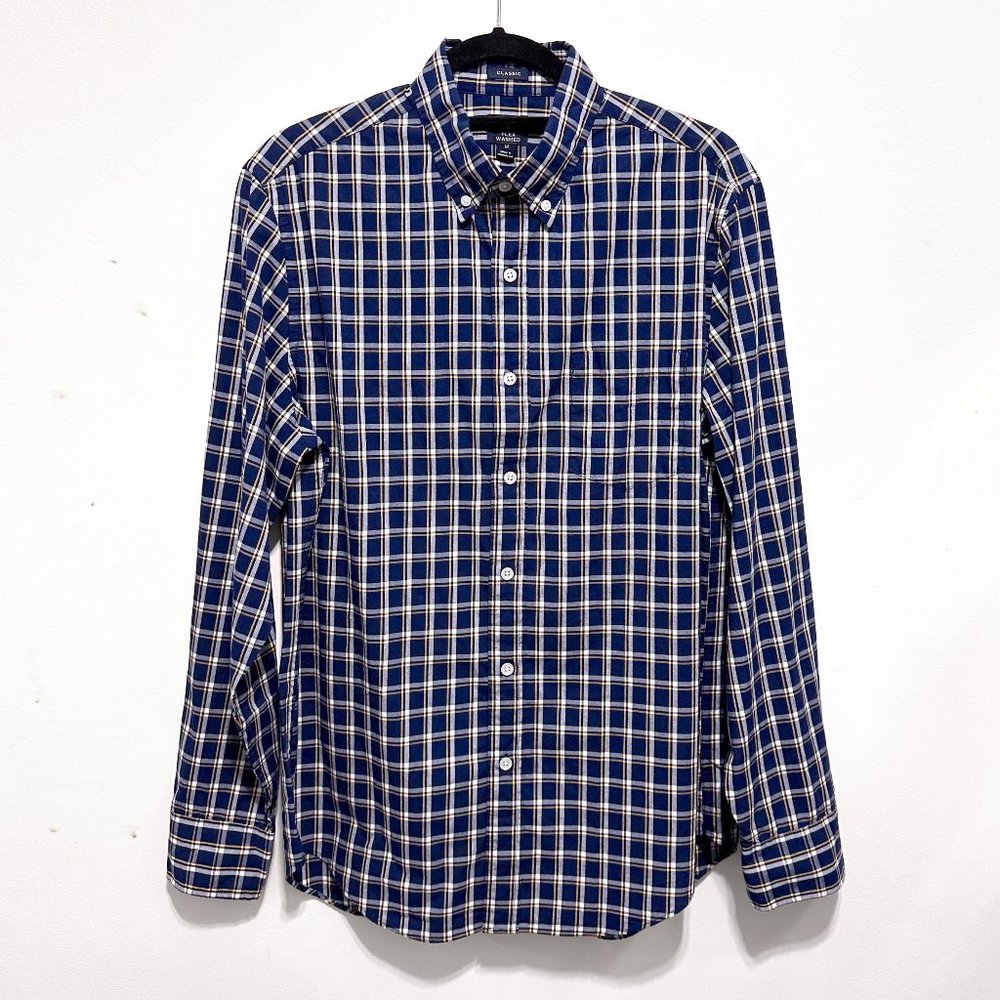 J. Crew Men's Plaid Flex Washed Casual Shirt, BRAND NEW W/ TAGS